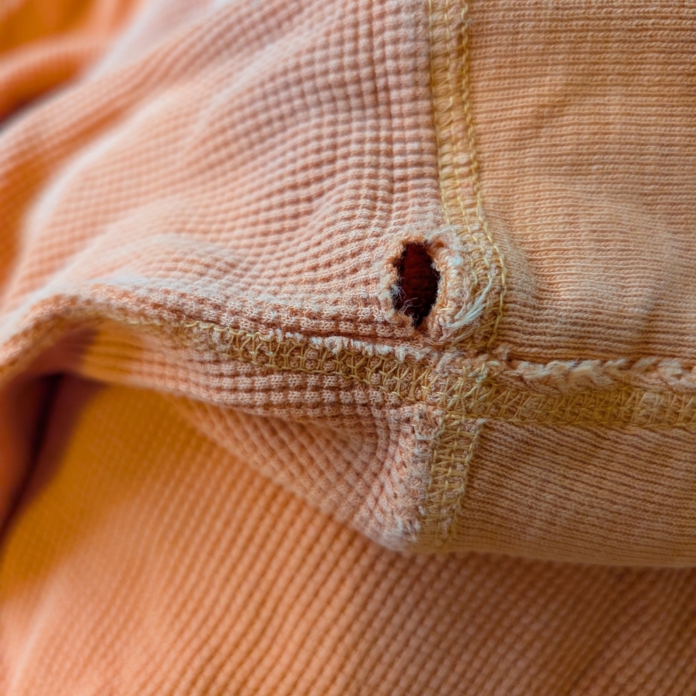 American Eagle Outfitters Orange Long Sleeve Tee - Picture 4 of 5